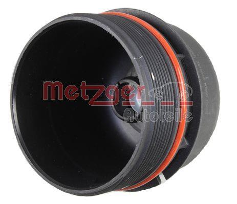 Cubierta, caja filtro de aceite (Cuerpo filtro de aceite) METZGER ref. 2370040